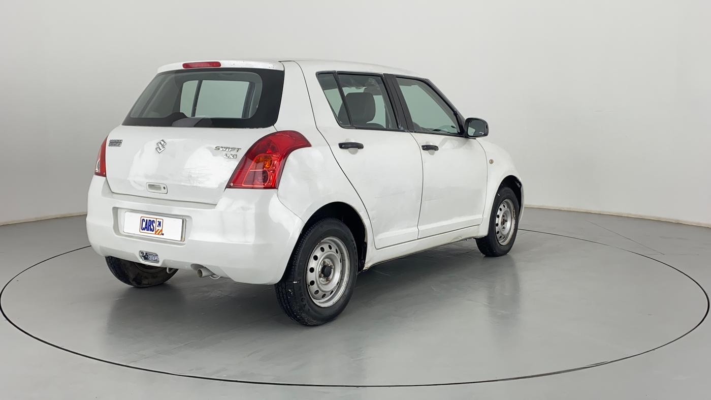 2010 Maruti Swift LXI D, Petrol, Manual, 32,035 km, Right Back Diagonal