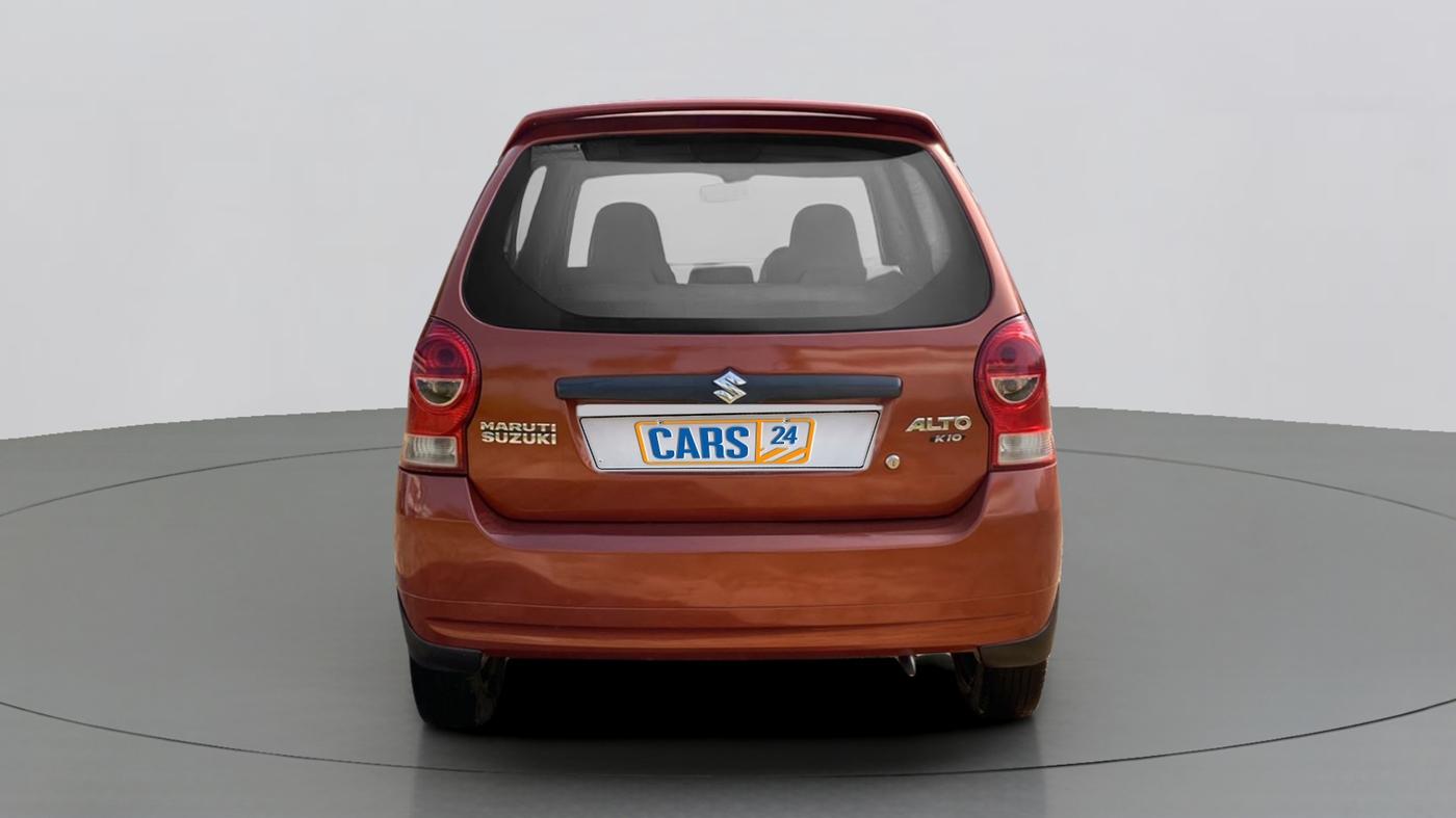 2011 Maruti Alto K10 LXI, Petrol, Manual, 53,547 km, Back/Rear