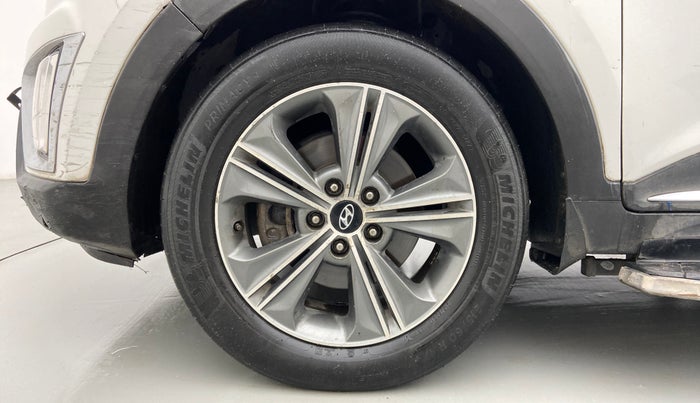 2016 Hyundai Creta SX (O) 1.6 DIESEL, Diesel, Manual, 1,19,781 km, Left Front Wheel