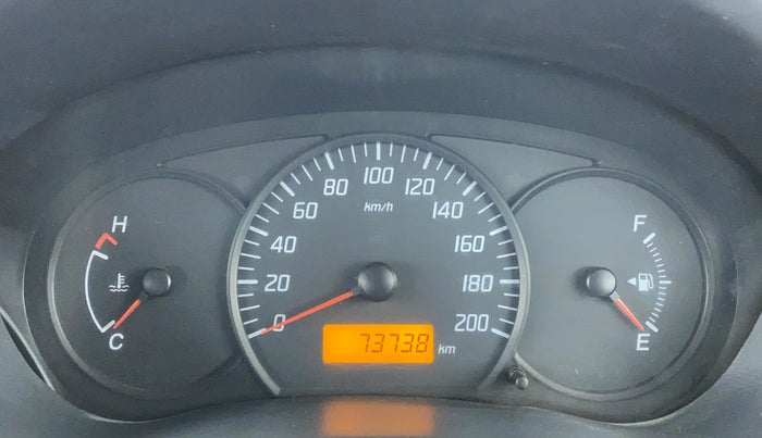 2011 Maruti Swift LXI, Petrol, Manual, 74,259 km, Odometer Image