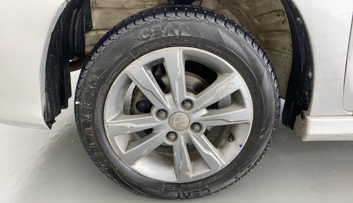 2013 Maruti Wagon R Stingray VXI, Petrol, Manual, 68,674 km, Left Front Wheel