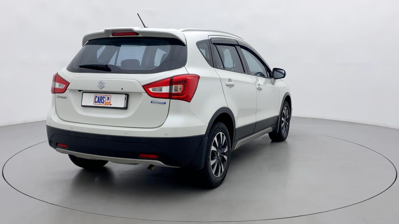 2020 Maruti S Cross ALPHA AT1.5, Petrol, Automatic, 43,458 km, Right Back Diagonal