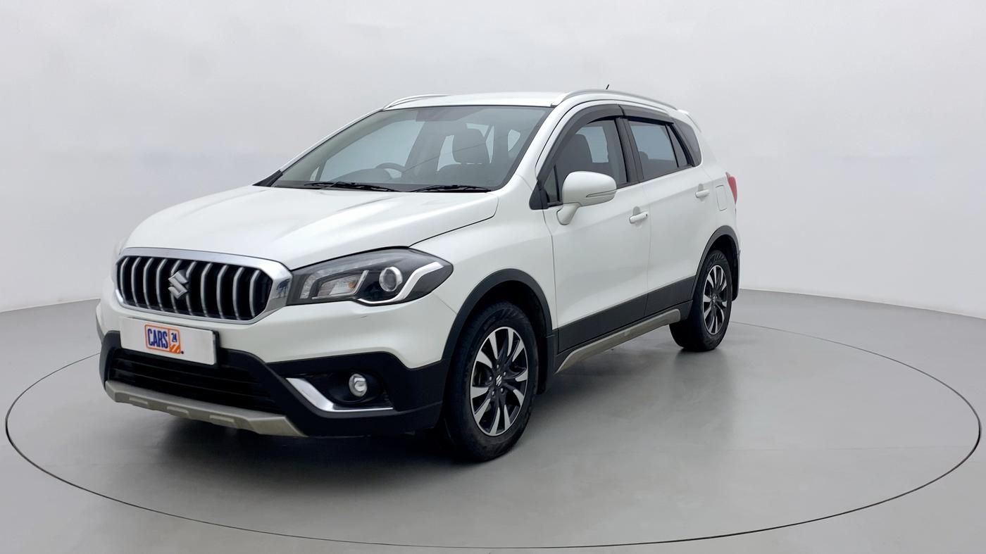 2020 Maruti S Cross ALPHA AT1.5, Petrol, Automatic, 43,458 km, Left Front Diagonal