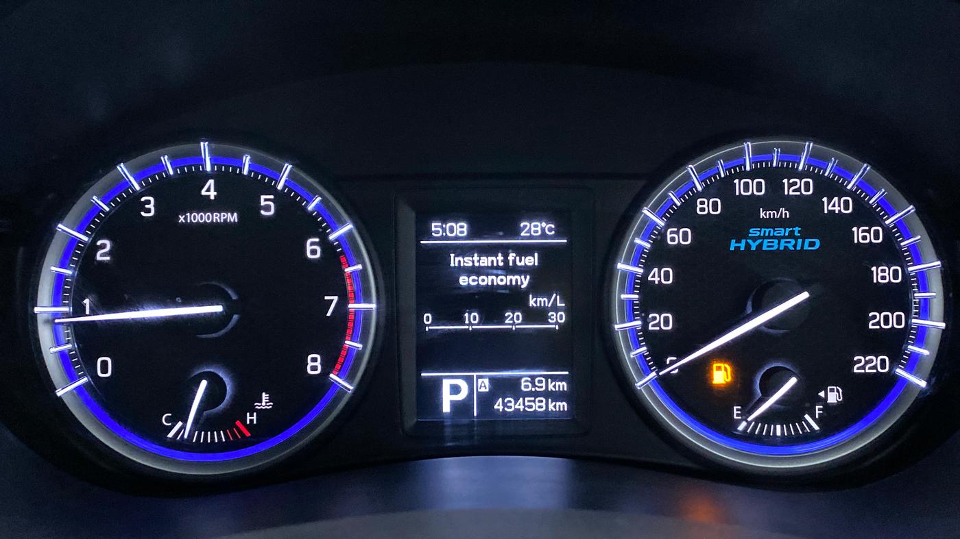 2020 Maruti S Cross ALPHA AT1.5, Petrol, Automatic, 43,458 km, Odometer Image