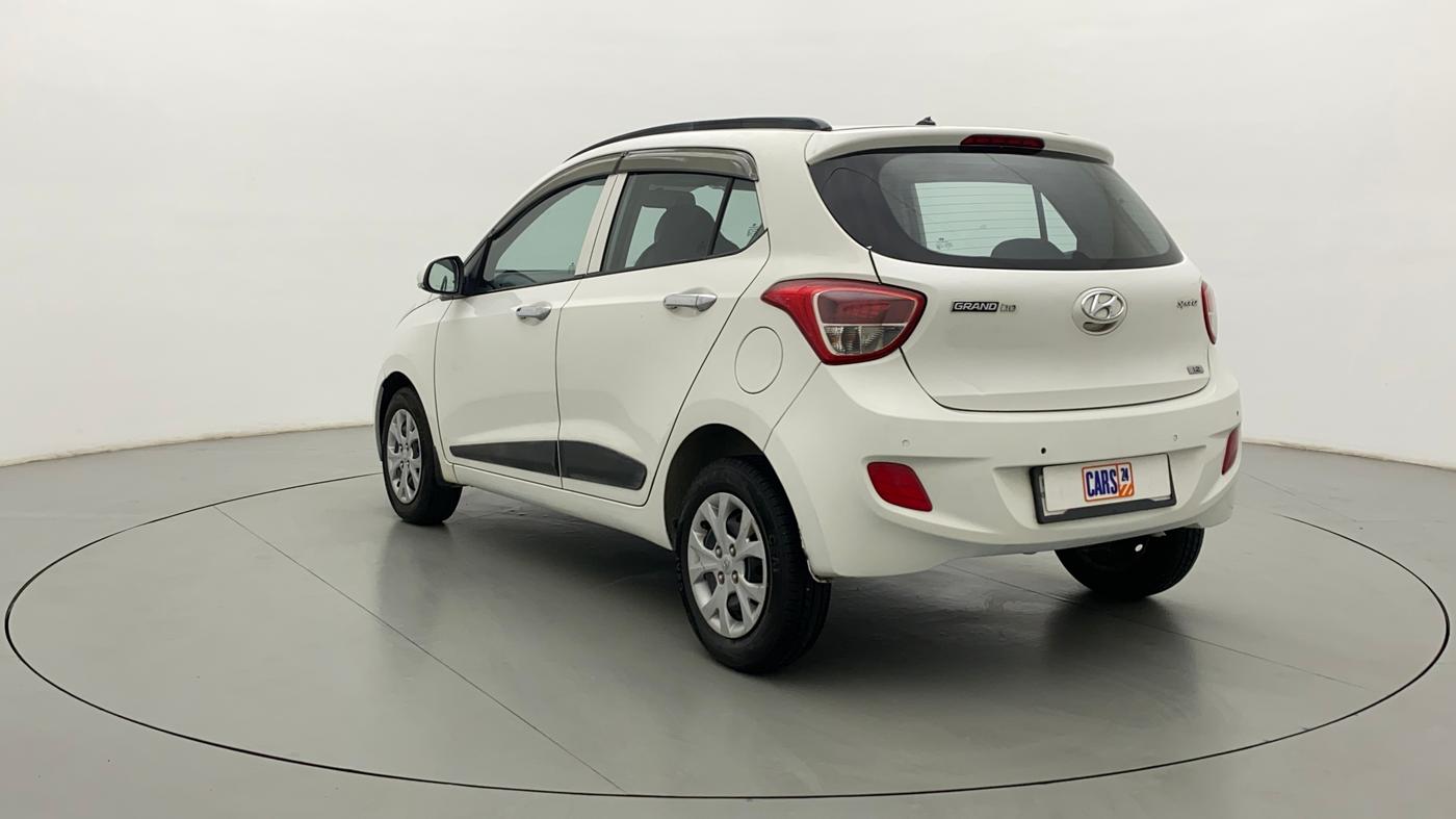 2016 Hyundai Grand i10 SPORTZ 1.2 KAPPA VTVT, Petrol, Manual, 24,035 km, Left Back Diagonal