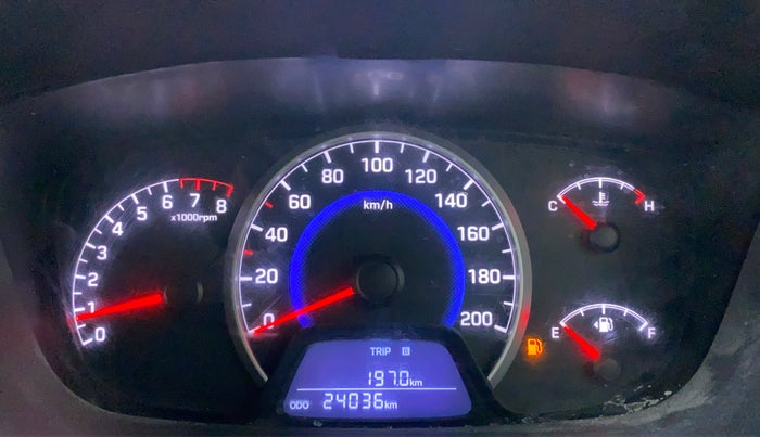 2016 Hyundai Grand i10 SPORTZ 1.2 KAPPA VTVT, Petrol, Manual, 24,035 km, Odometer Image