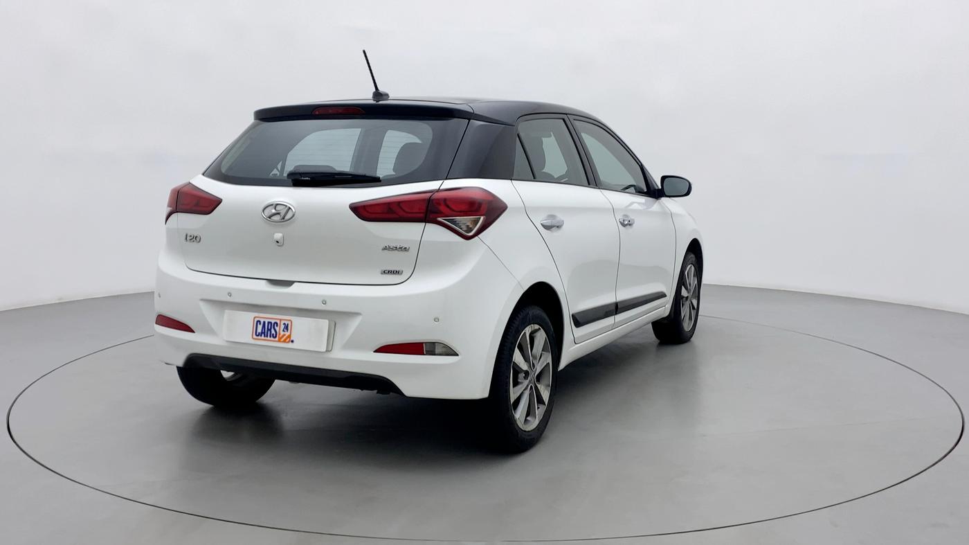 2017 Hyundai Elite i20 ASTA 1.4 CRDI (O), Diesel, Manual, 83,095 km, Right Back Diagonal