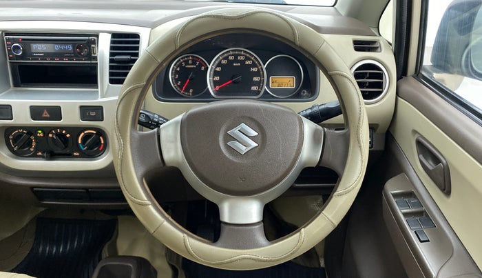 2012 Maruti Zen Estilo VXI, Petrol, Manual, 80,177 km, Steering Wheel Close Up