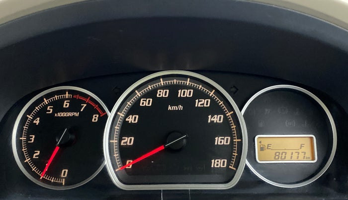 2012 Maruti Zen Estilo VXI, Petrol, Manual, 80,177 km, Odometer Image