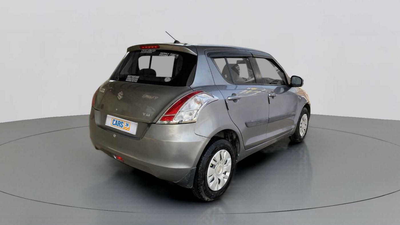 2014 Maruti Swift VXI, Petrol, Manual, 47,616 km, Right Back Diagonal