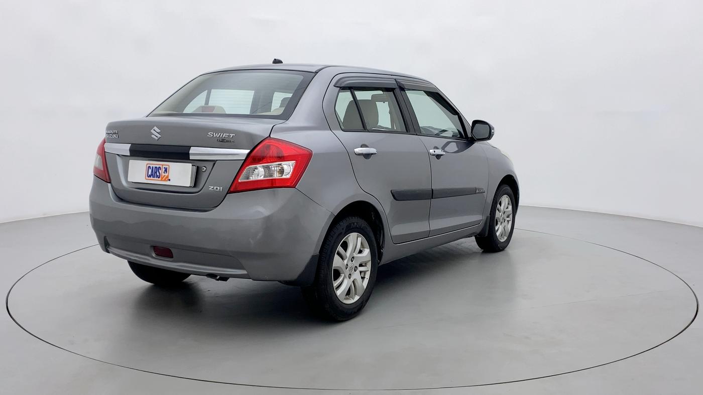 2015 Maruti Swift Dzire ZDI, Diesel, Manual, 70,858 km, Right Back Diagonal