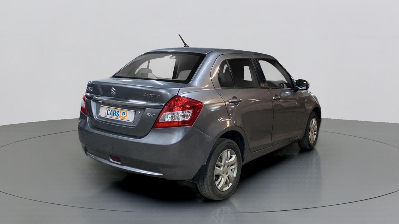 2014 Maruti Swift Dzire ZDI, Diesel, Manual, 99,134 km, Right Back Diagonal