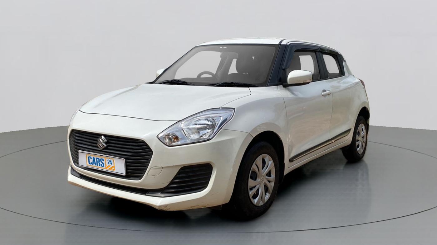 2019 Maruti Swift VXI, Petrol, Manual, 63,575 km, Left Front Diagonal