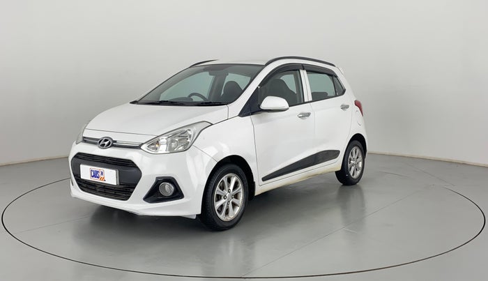 2015 Hyundai Grand i10 ASTA 1.2 AT VTVT, Petrol, Automatic, 34,900 km, Left Front Diagonal