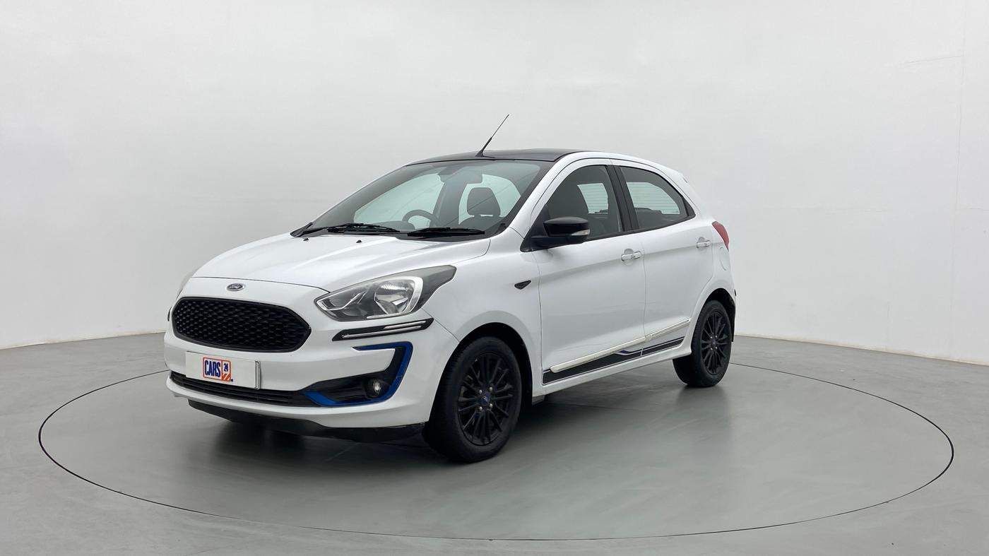 2019 Ford New Figo TITANIUM 1.2 PETROL MT, Petrol, Manual, 18,162 km, Left Front Diagonal