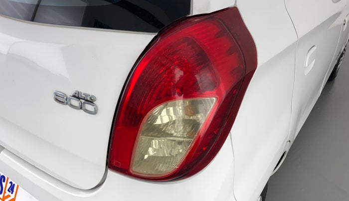 2013 Maruti Alto 800 LXI, Petrol, Manual, 51,424 km, Right tail light - Faded