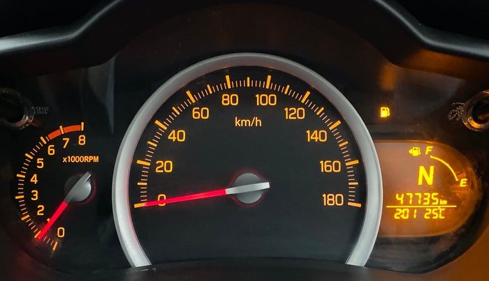 2017 Maruti Celerio VXI AMT, Petrol, Automatic, 47,734 km, Odometer Image