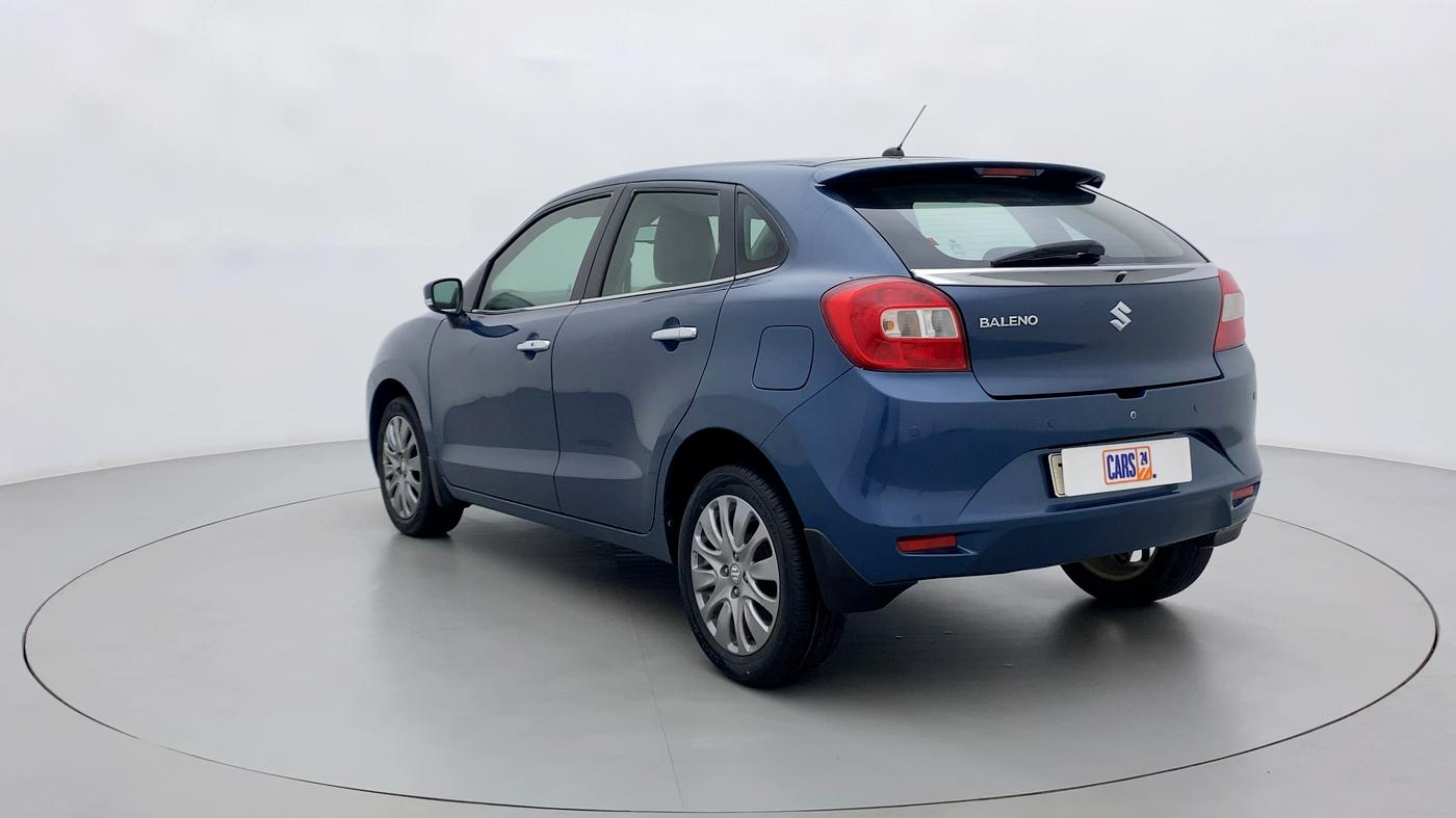 2017 Maruti Baleno ZETA CVT PETROL 1.2, Petrol, Automatic, 78,769 km, Left Back Diagonal