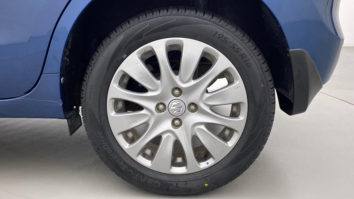 2017 Maruti Baleno ZETA CVT PETROL 1.2, Petrol, Automatic, 78,769 km, Left Rear Wheel