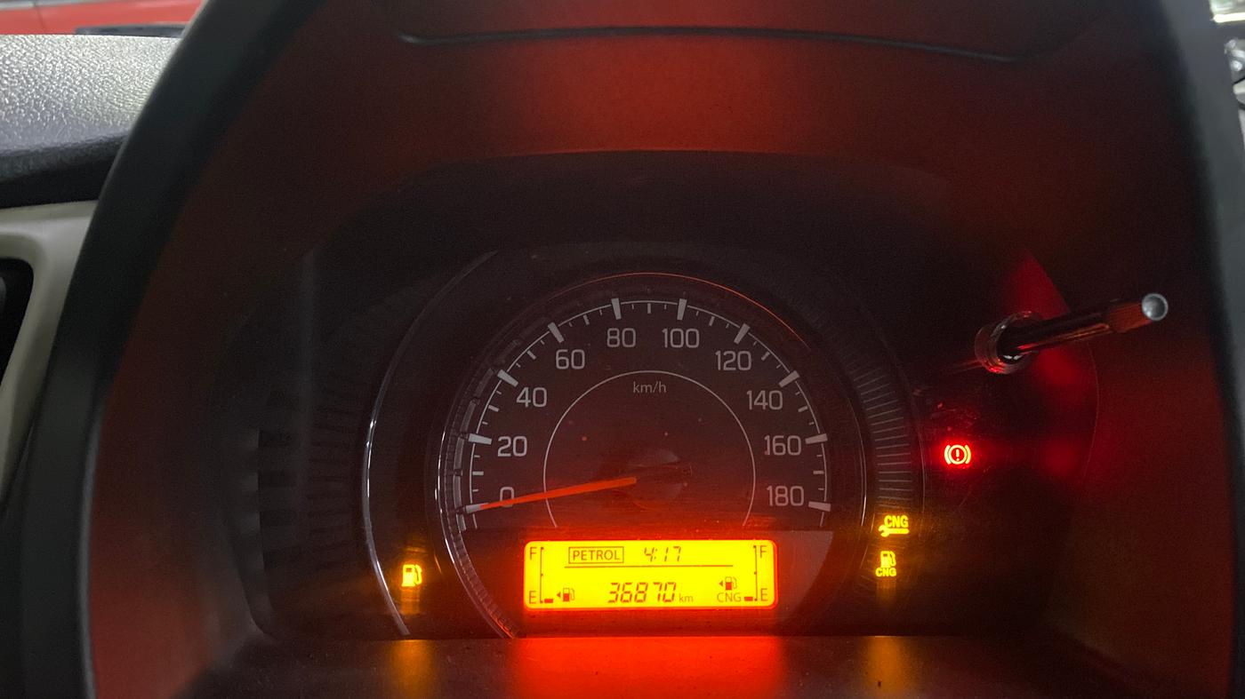 2023 Maruti New Wagon-R LXI CNG 1.0, CNG, Manual, 36,833 km, Odometer Image
