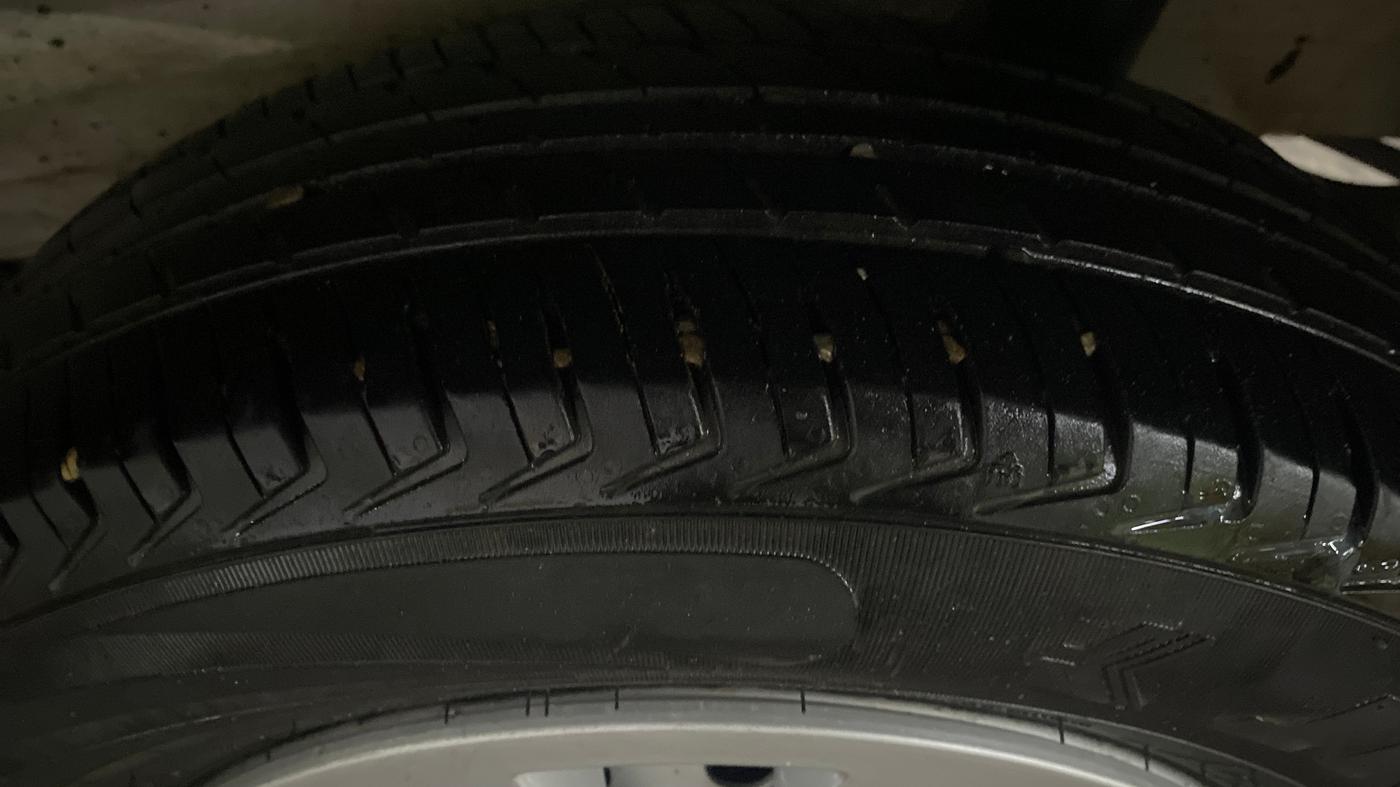 2023 Maruti New Wagon-R LXI CNG 1.0, CNG, Manual, 36,833 km, Left Rear Tyre Tread