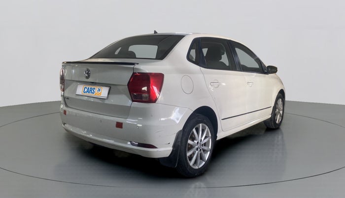 2017 Volkswagen Ameo HIGHLINE  PLUS 1.2, Petrol, Manual, 81,303 km, Right Back Diagonal