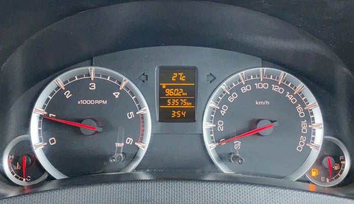 2015 Maruti Swift ZDI, Diesel, Manual, 53,717 km, Odometer Image