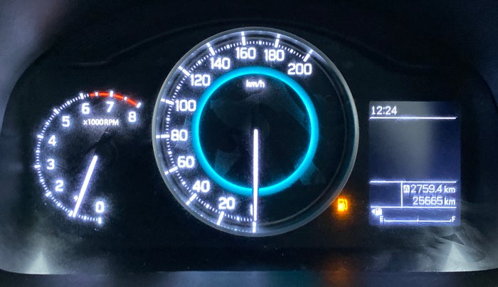 2018 Maruti IGNIS DELTA 1.2, Petrol, Manual, 25,817 km, Odometer Image