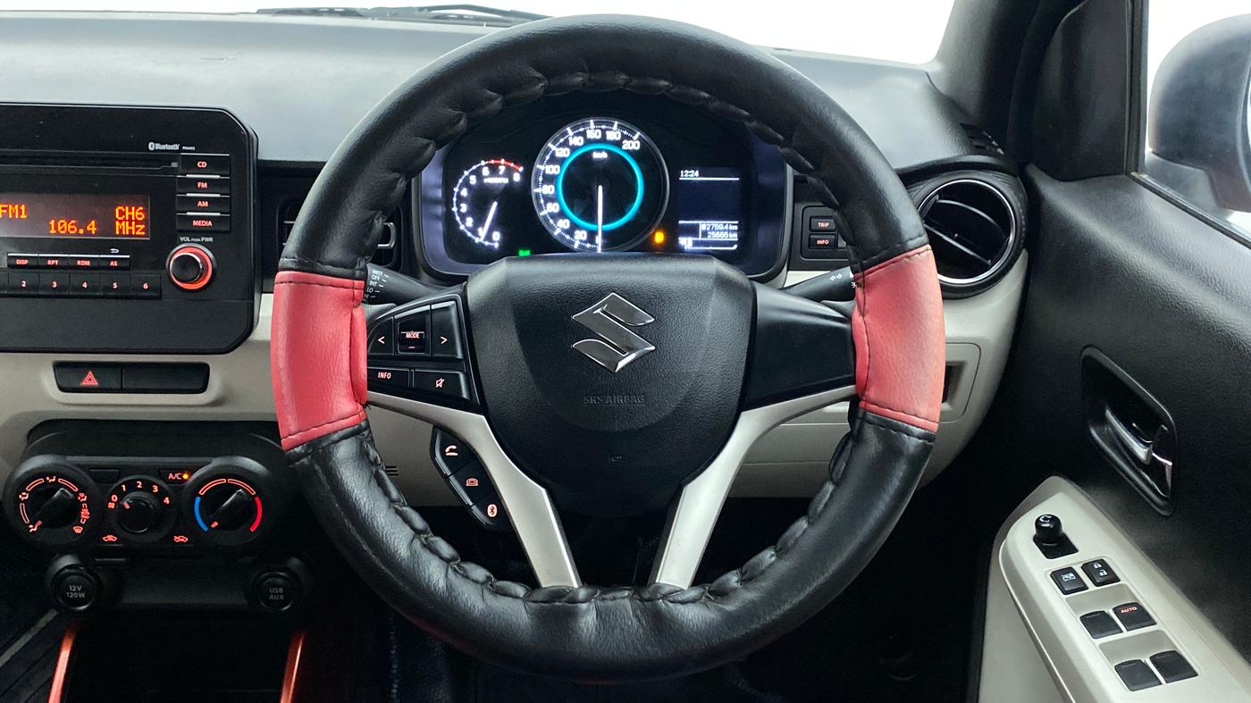 2018 Maruti IGNIS DELTA 1.2, Petrol, Manual, 25,817 km, Steering Wheel Close Up