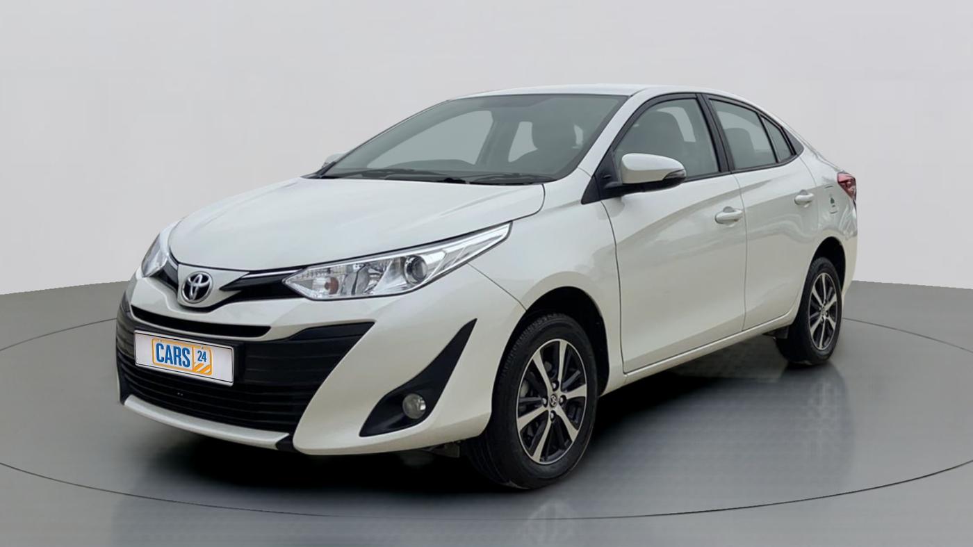 2021 Toyota YARIS G CVT, Petrol, Automatic, 8,601 km, Left Front Diagonal