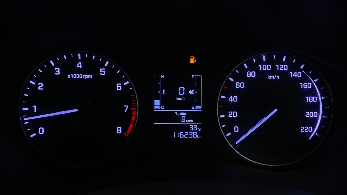 2016 Hyundai Elite i20 SPORTZ 1.2, Petrol, Manual, 1,16,235 km, Odometer Image