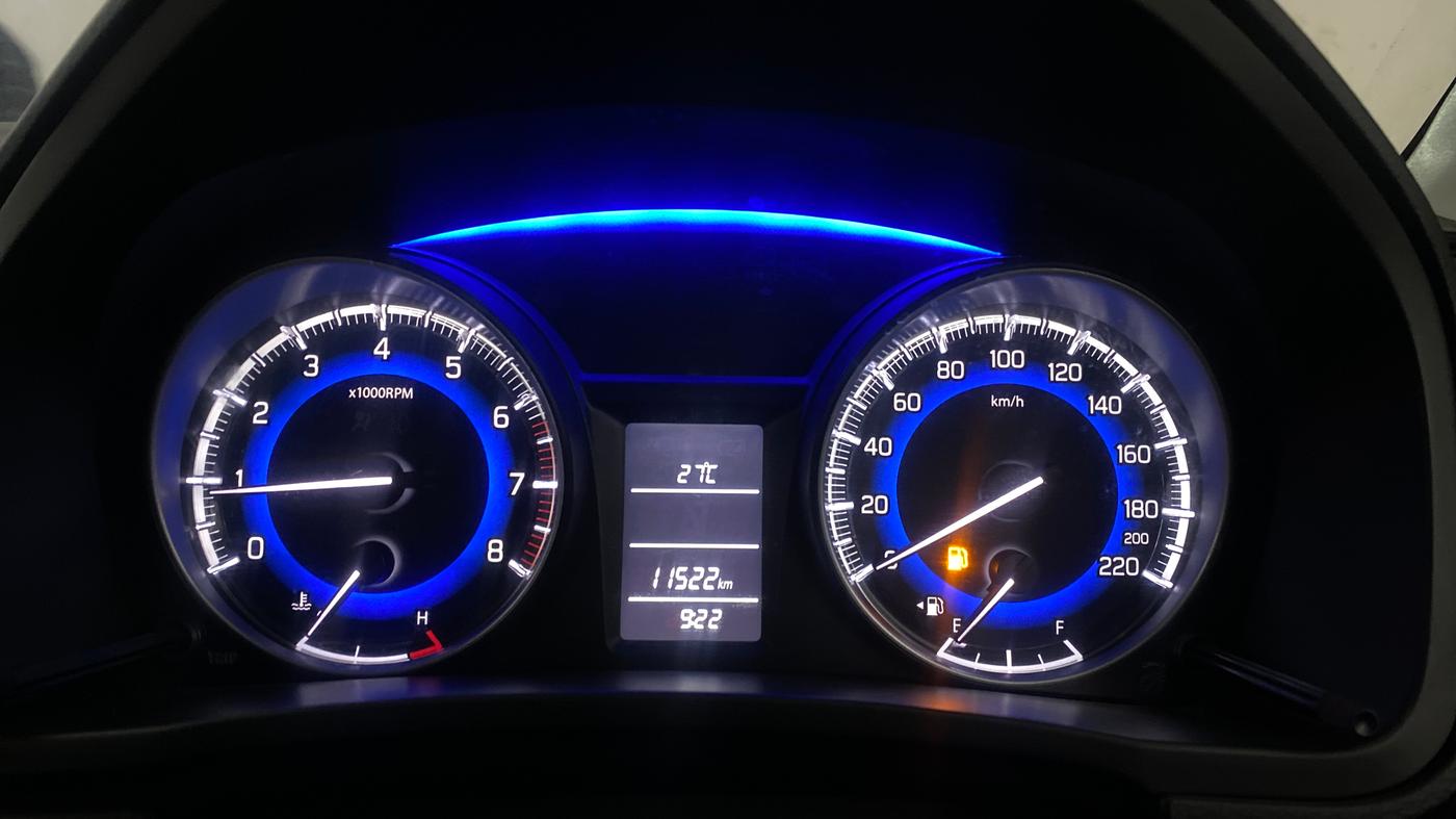 2017 Maruti Baleno DELTA PETROL 1.2, Petrol, Manual, 11,515 km, Odometer Image