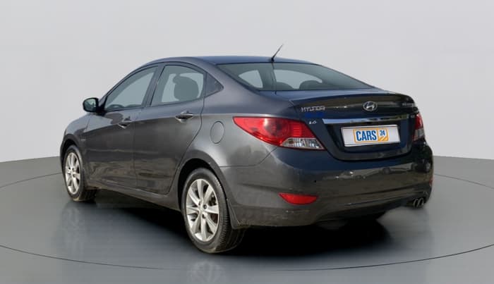 2013 Hyundai Verna FLUIDIC 1.6 VTVT SX, Petrol, Manual, 87,235 km, Left Back Diagonal