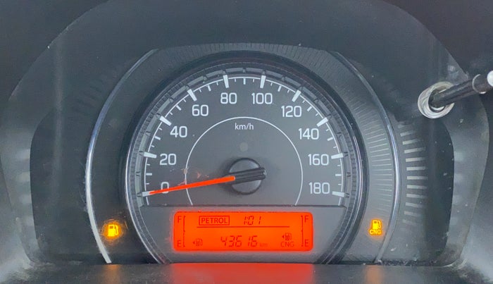 2019 Maruti New Wagon-R LXI CNG 1.0 L, CNG, Manual, 44,084 km, Odometer Image