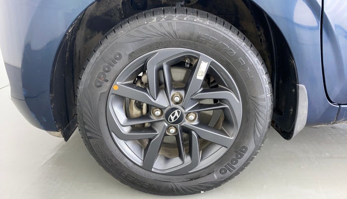2021 Hyundai GRAND I10 NIOS SPORTZ 1.2 KAPPA VTVT CNG, CNG, Manual, 34,714 km, Left Front Wheel