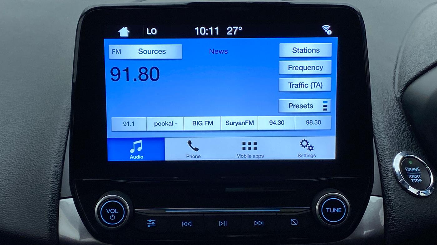 2019 Ford Ecosport 1.5 TITANIUM PLUS TI VCT AT, Petrol, Automatic, 70,719 km, Infotainment System