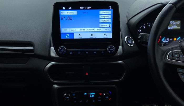 2019 Ford Ecosport 1.5 TITANIUM PLUS TI VCT AT, Petrol, Automatic, 70,719 km, Air Conditioner