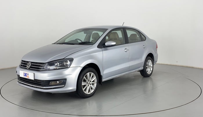 2016 Volkswagen Vento HIGHLINE 1.2 TSI AT, Petrol, Automatic, 73,673 km, Left Front Diagonal