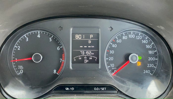 2016 Volkswagen Vento HIGHLINE 1.2 TSI AT, Petrol, Automatic, 73,673 km, Odometer Image