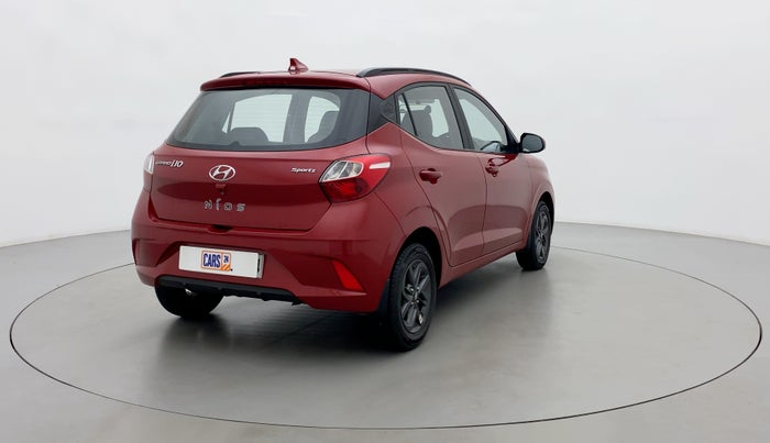 2021 Hyundai GRAND I10 NIOS SPORTZ 1.2 KAPPA VTVT, Petrol, Manual, 20,807 km, Right Back Diagonal