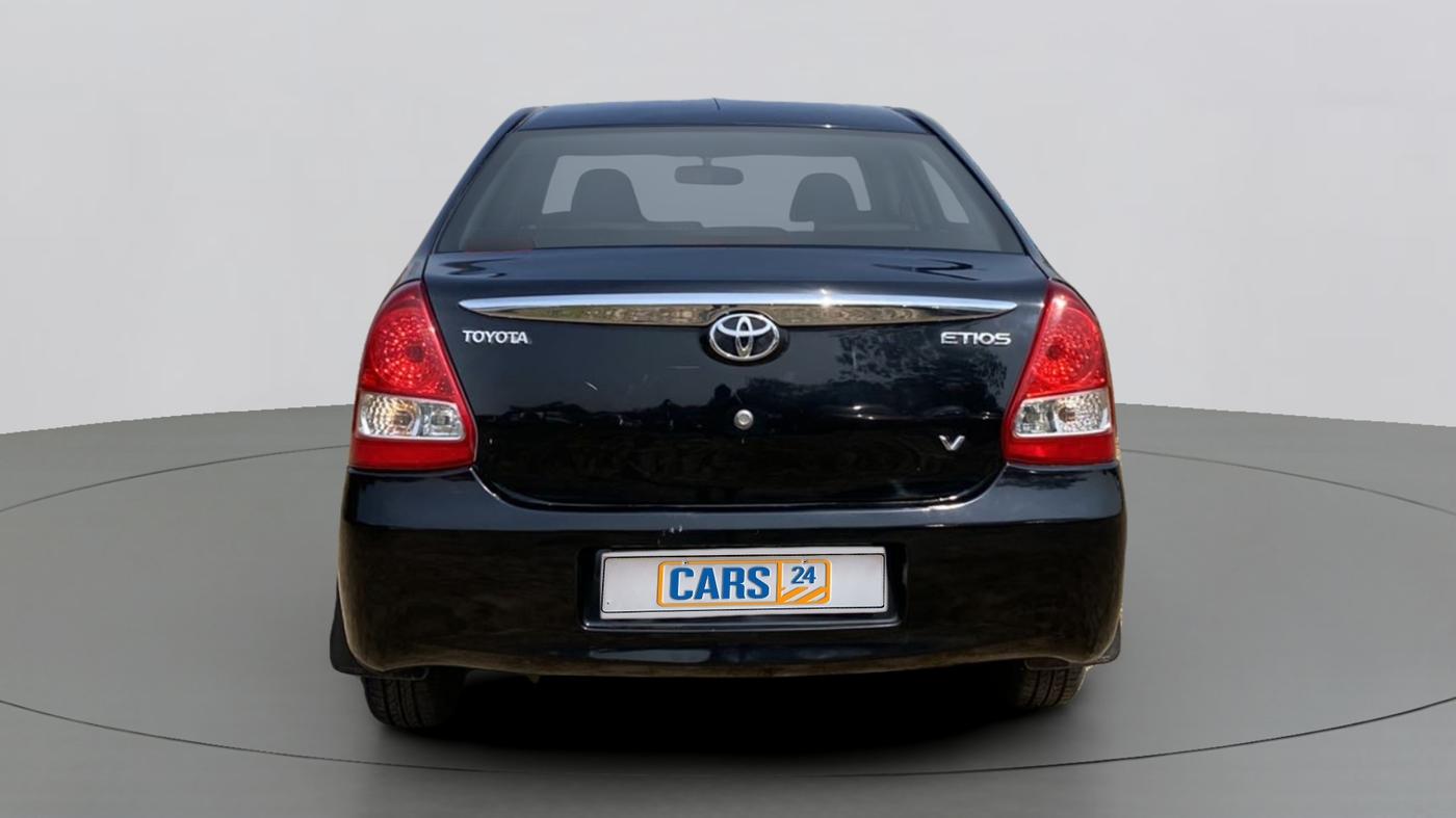 2011 Toyota Etios V, Petrol, Manual, 47,612 km, Back/Rear