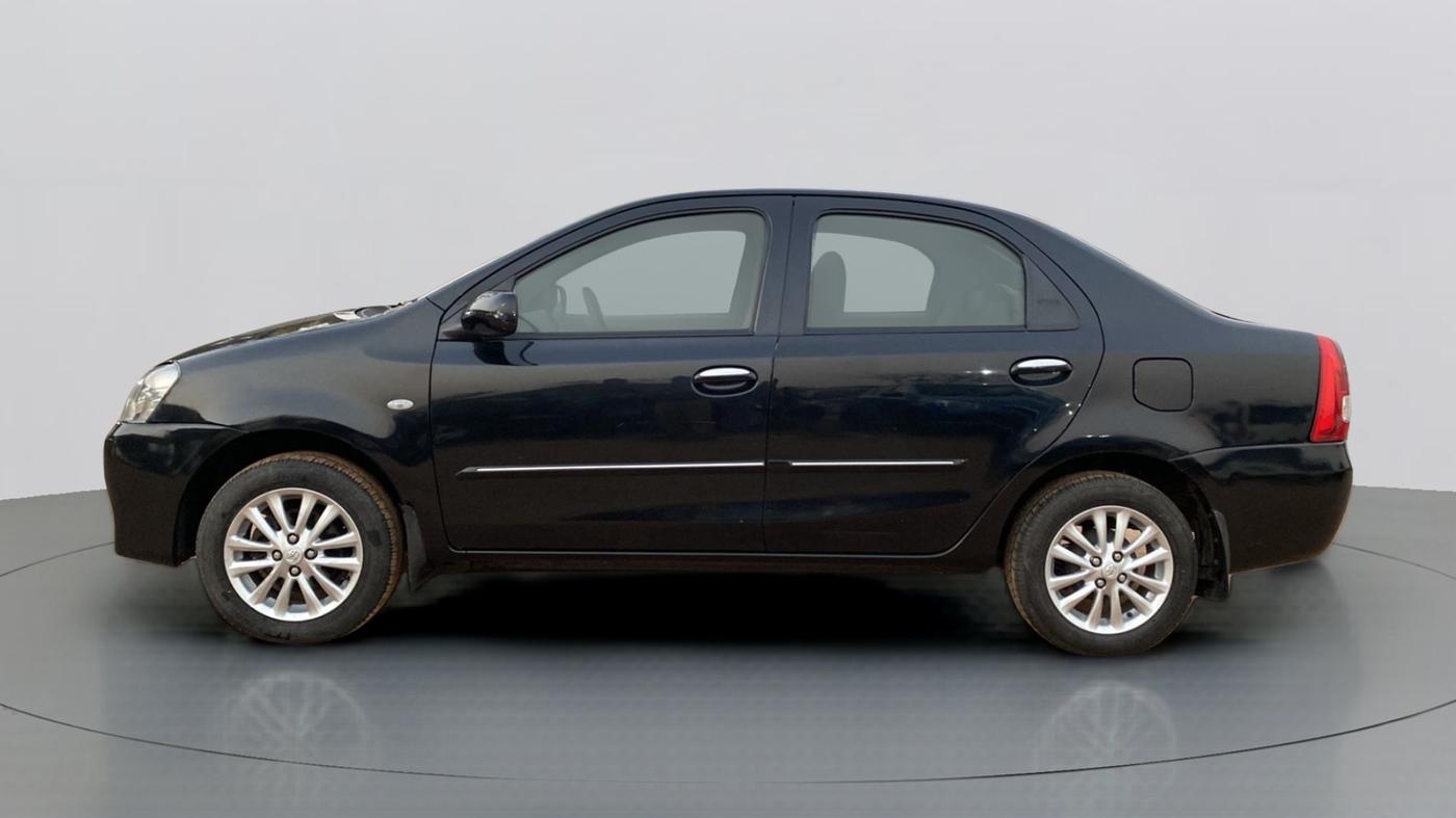 2011 Toyota Etios V, Petrol, Manual, 47,612 km, Left Side
