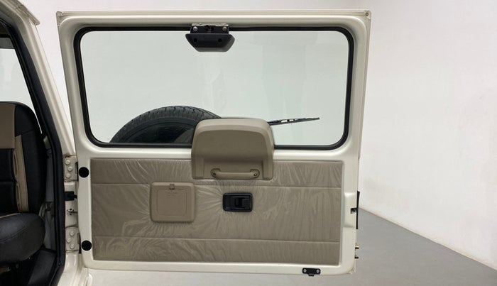2022 Mahindra Bolero B6 (O), Diesel, Manual, 20,376 km, Boot Door Open