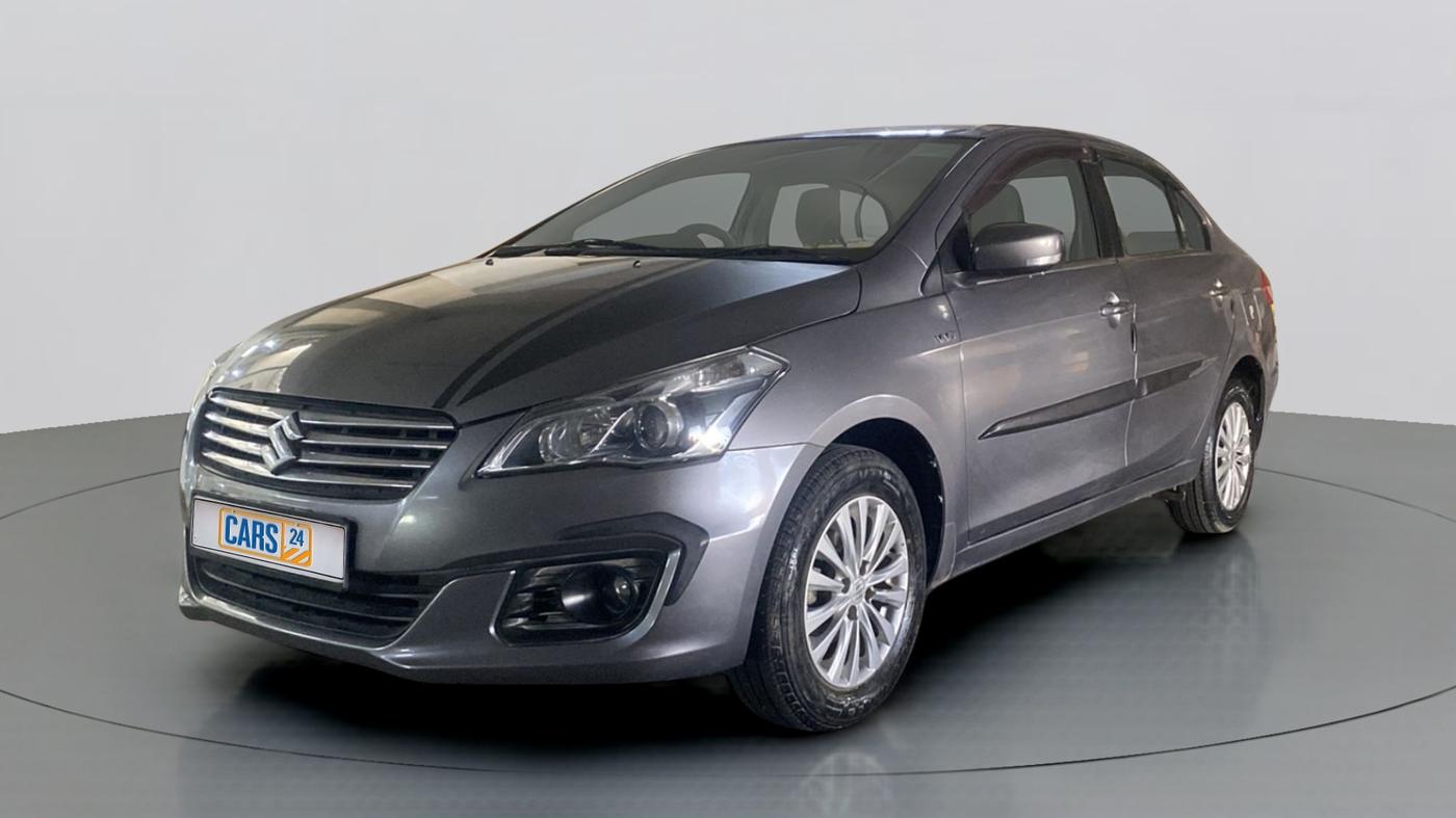 2015 Maruti Ciaz ZXI, Petrol, Manual, 24,565 km, Left Front Diagonal