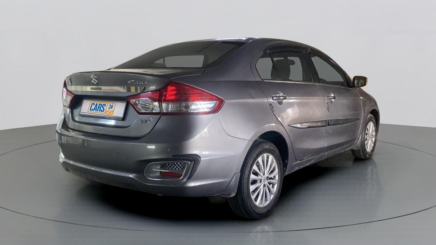 2015 Maruti Ciaz ZXI, Petrol, Manual, 24,565 km, Right Back Diagonal