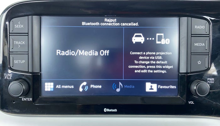 2021 Hyundai GRAND I10 NIOS SPORTZ 1.2 KAPPA VTVT CNG, CNG, Manual, 25,217 km, Infotainment System