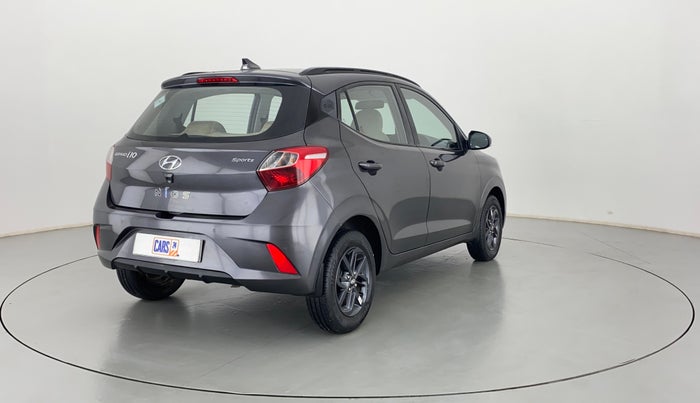 2021 Hyundai GRAND I10 NIOS SPORTZ 1.2 KAPPA VTVT CNG, CNG, Manual, 25,217 km, Right Back Diagonal