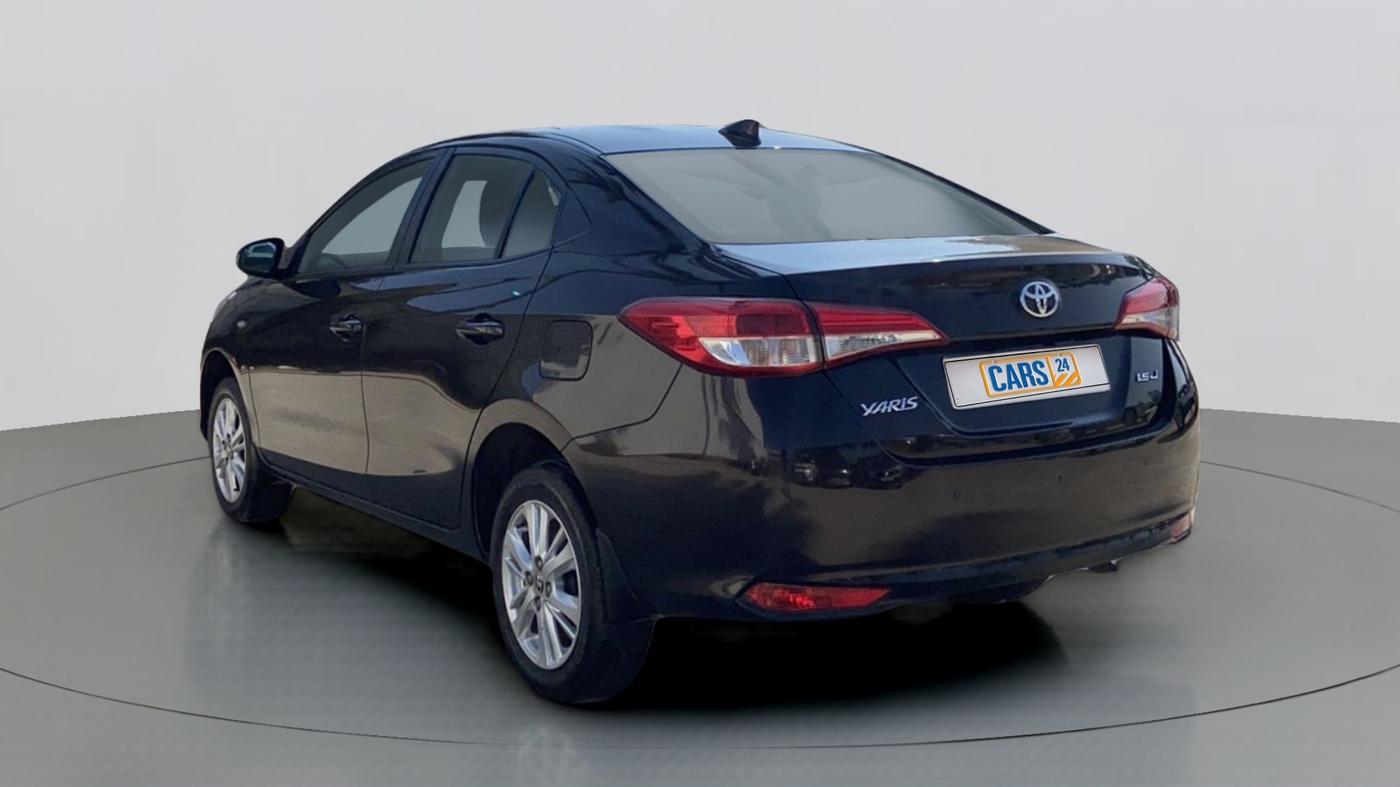 2020 Toyota YARIS J CVT, Petrol, Automatic, 8,828 km, Left Back Diagonal