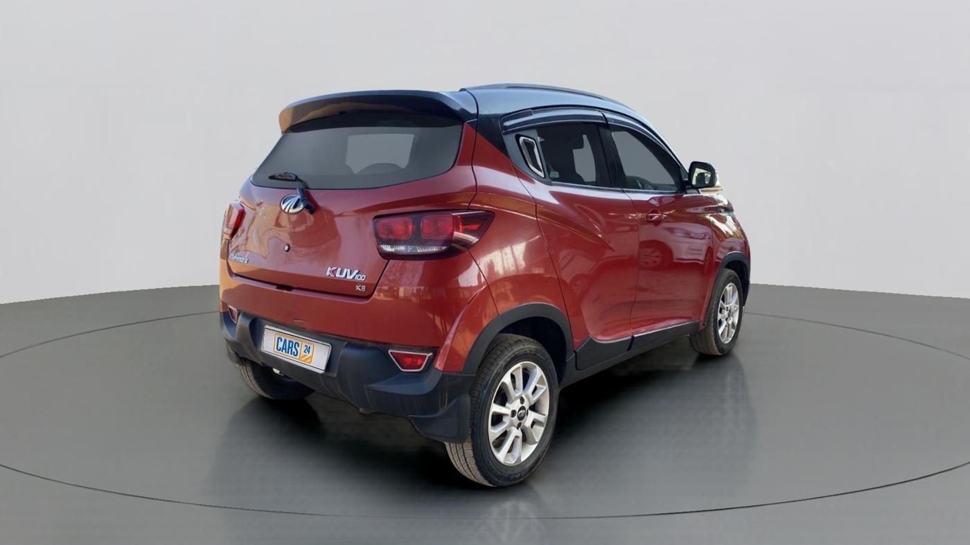 2017 Mahindra Kuv100 K8 D 6 STR, Diesel, Manual, 31,824 km, Right Back Diagonal