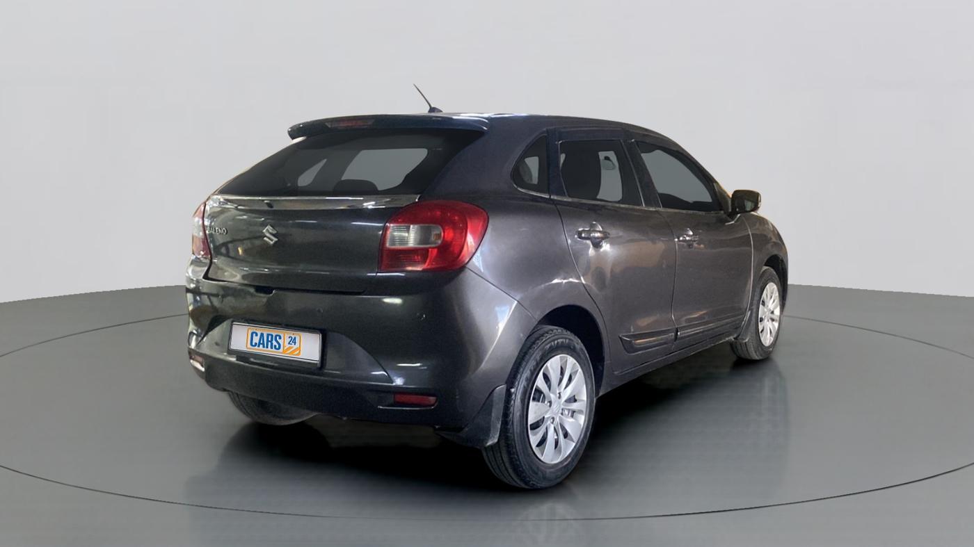 2018 Maruti Baleno DELTA PETROL 1.2, Petrol, Manual, 36,885 km, Right Back Diagonal